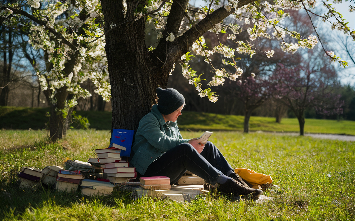 Springtime Haven for the Mind: The Benefits of Reading for Mental Health img